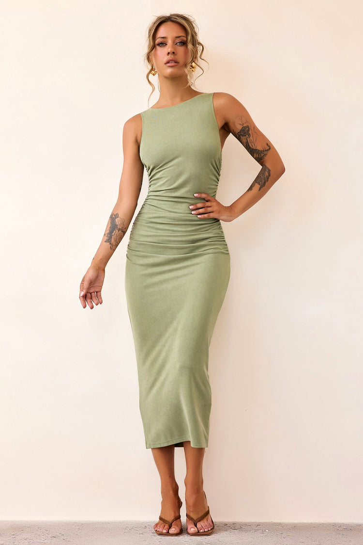 Vintage Classic Midi Dress