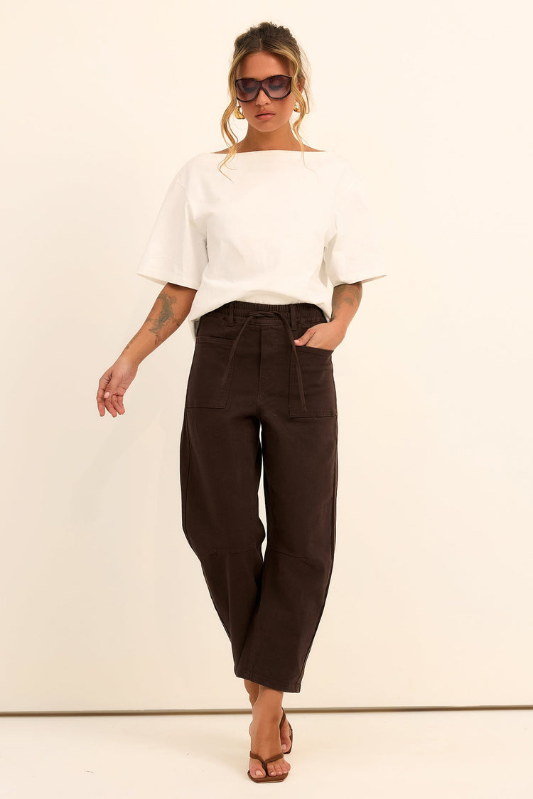 Driftwood Utility Jeans - Brown