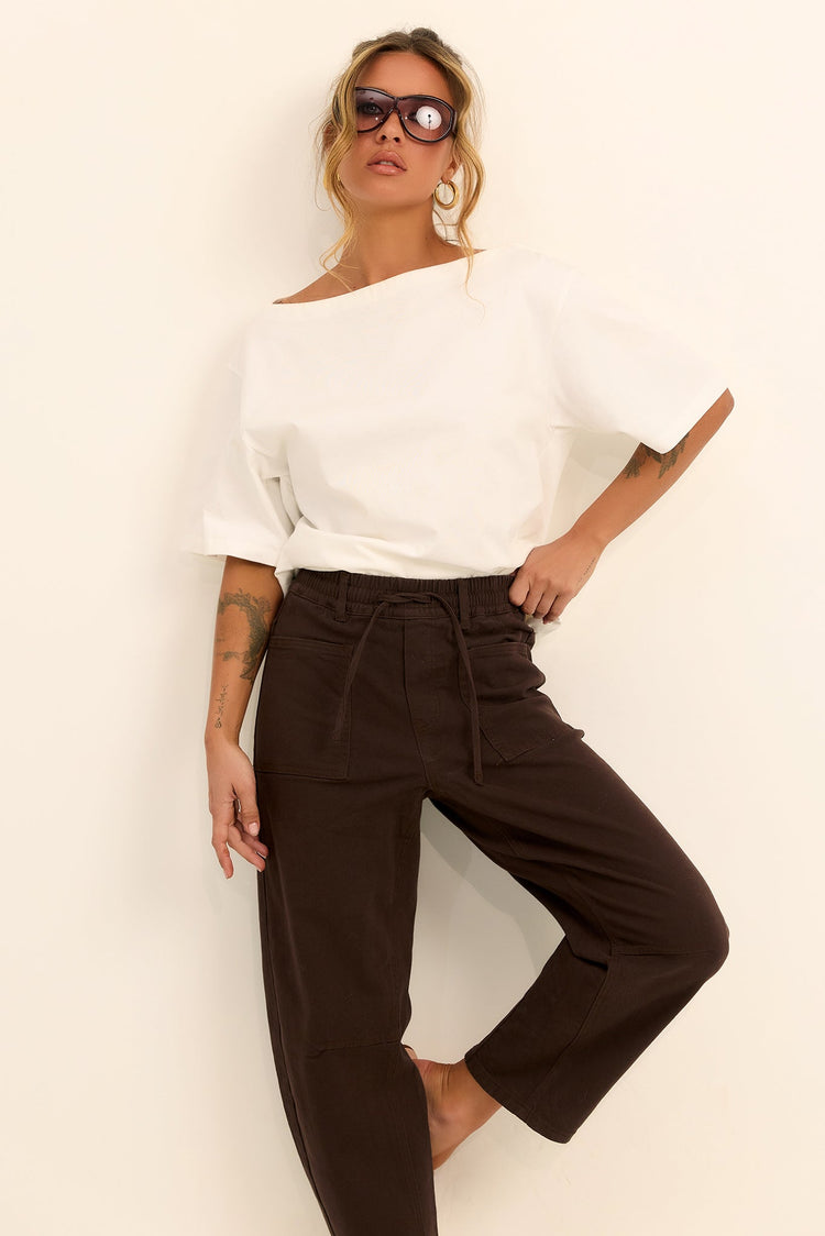 Driftwood Utility Jeans - Brown