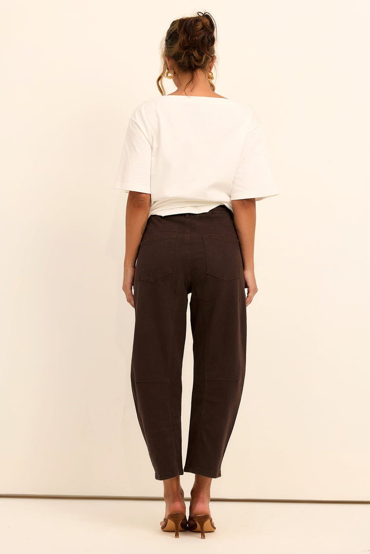 Driftwood Utility Jeans - Brown