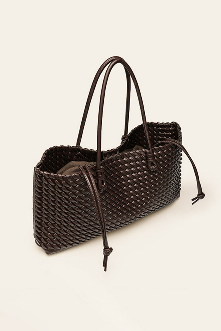 The Woven Atelier Tote Bag - Brown