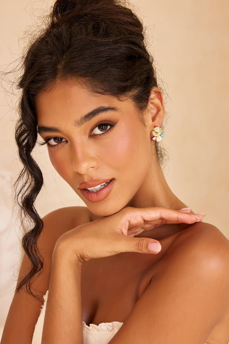 Tesoro Earrings - Gold