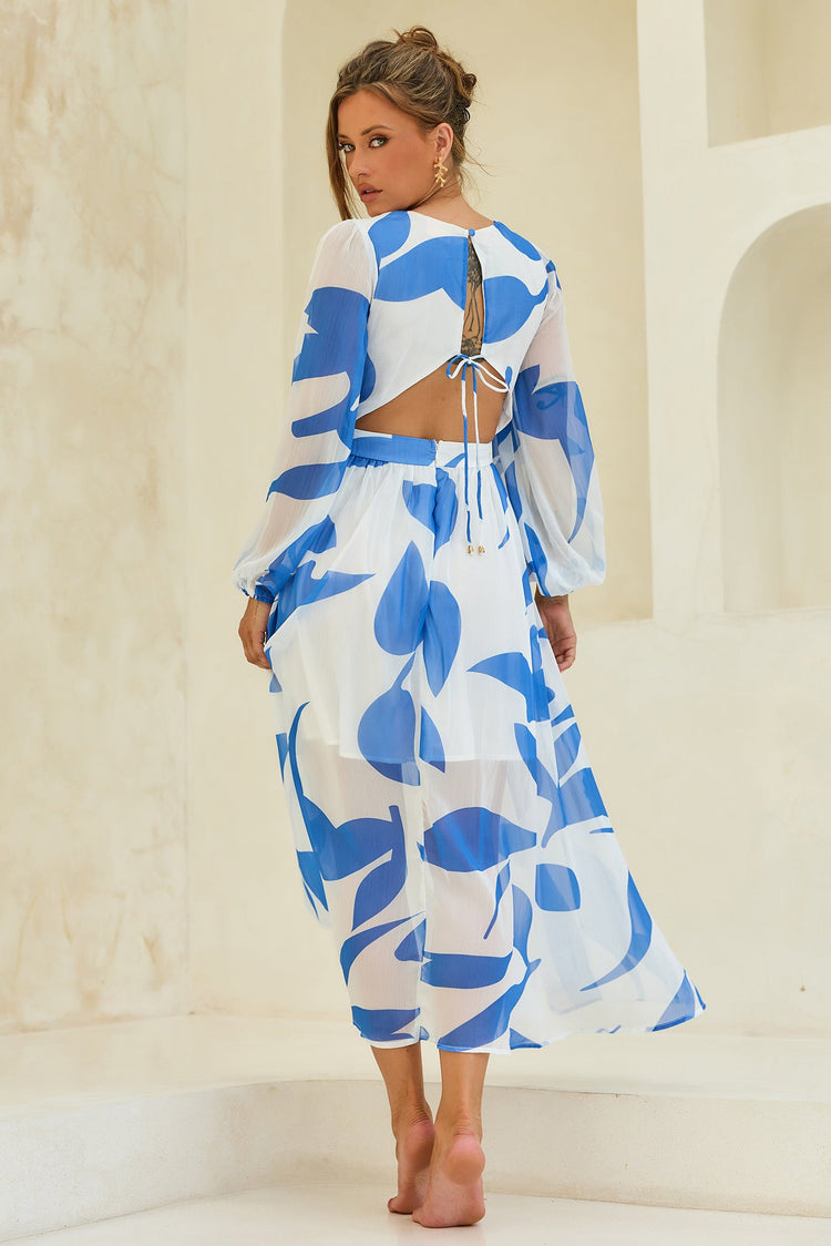 All Time Fave Midi Dress - Blue for women