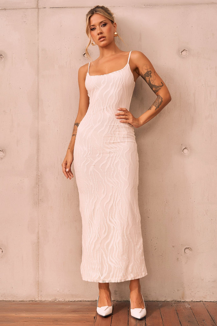 All You Need Is Lace Maxi Dress - Ivory for women