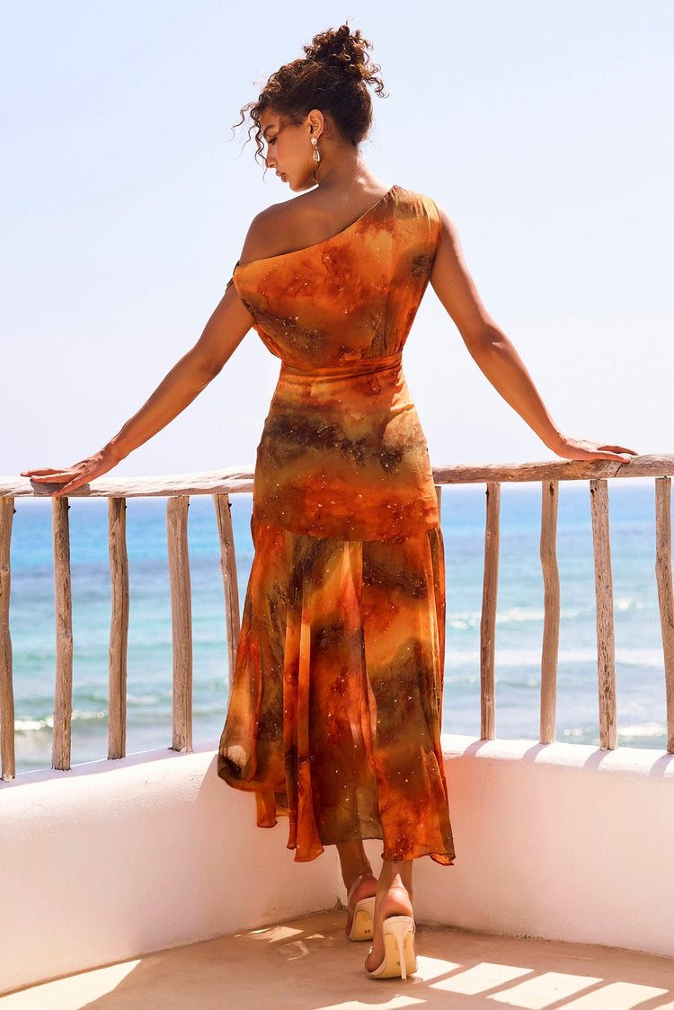 Always Yours Maxi Dress - Orange for women