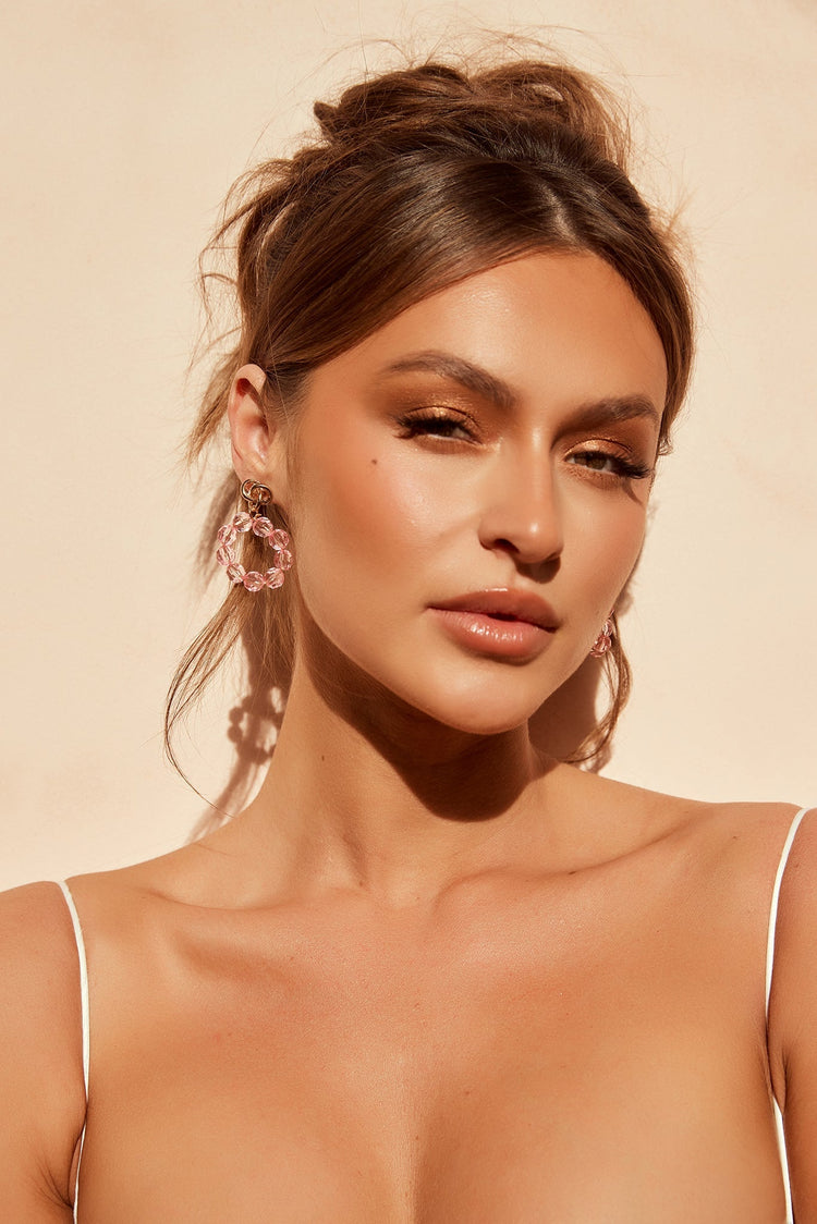 Another Light Earrings - Pink for women