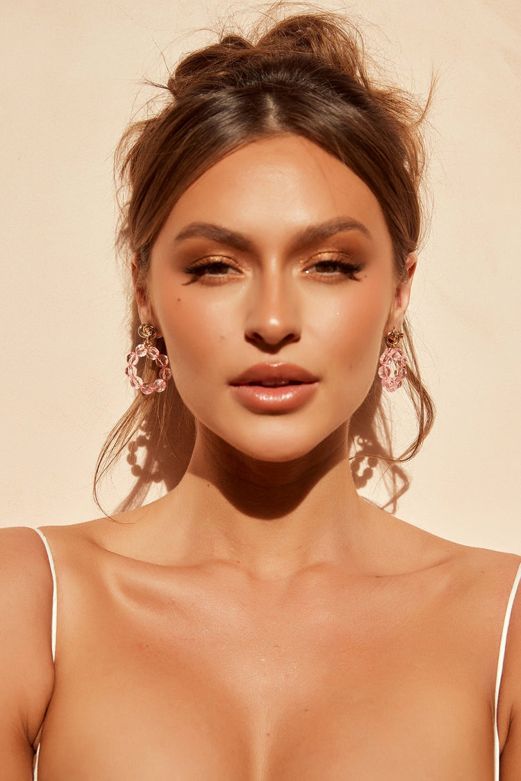 Another Light Earrings - Pink for women