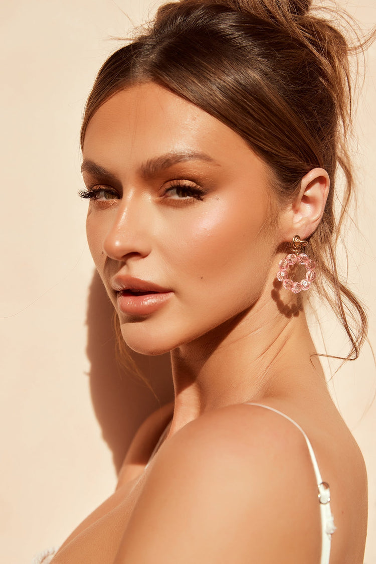 Another Light Earrings - Pink for women