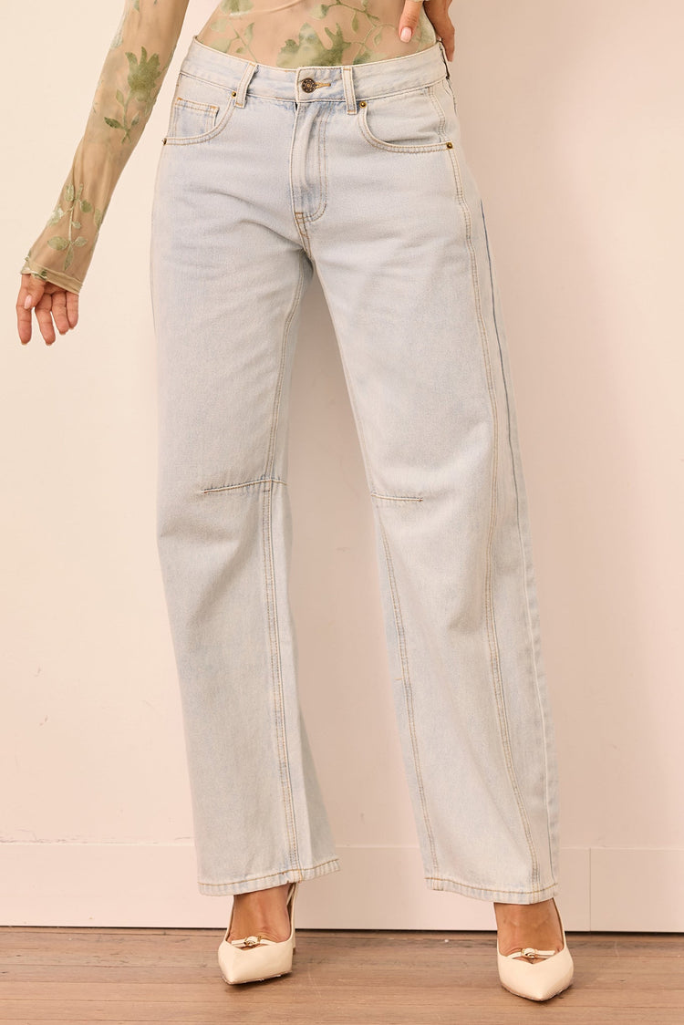 Ayla Jeans - Light Blue for women