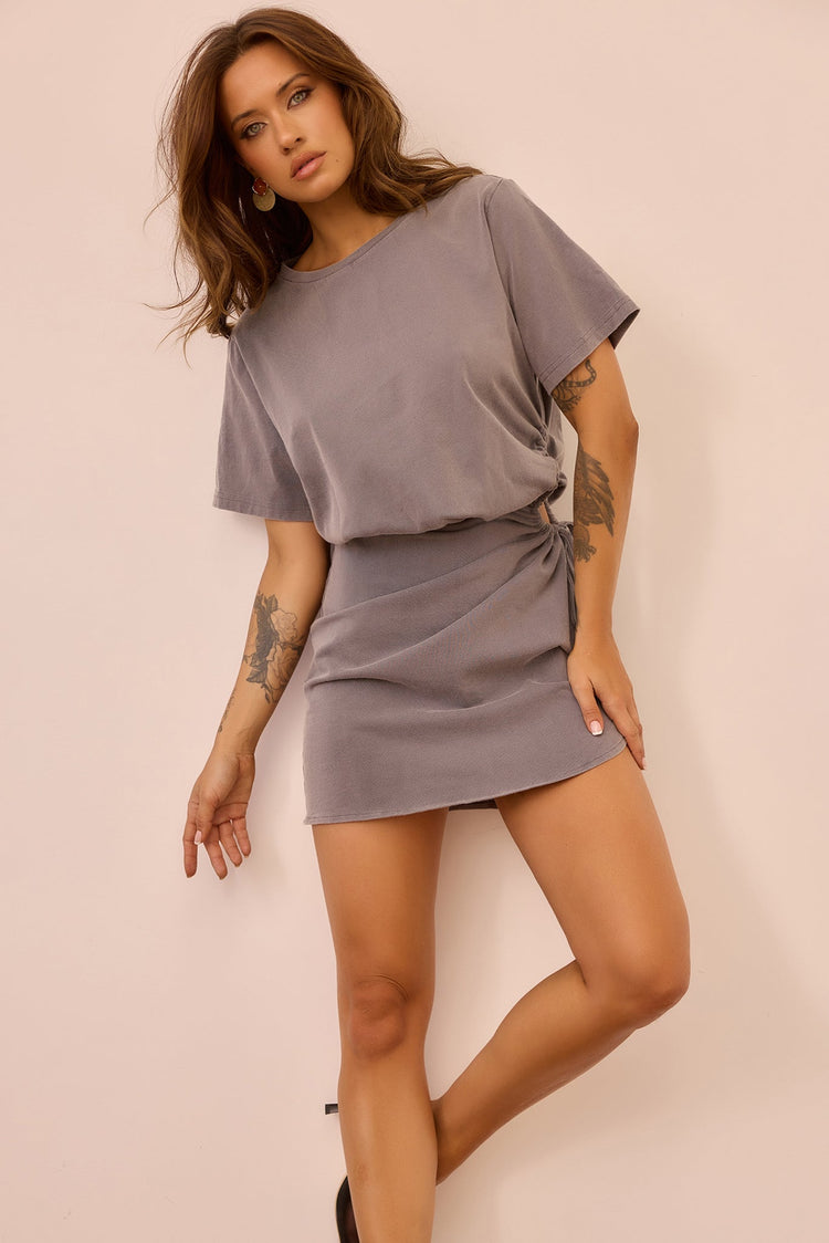 City Sunlight Mini Dress - Grey for women