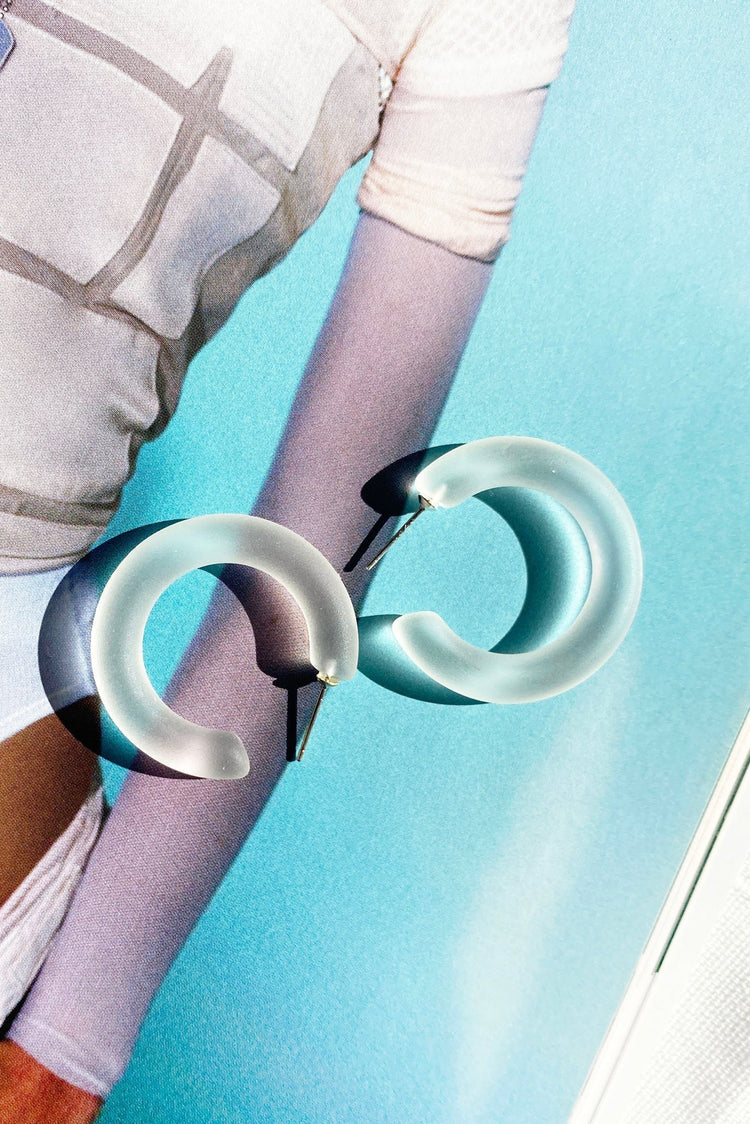 Cool Again Hoops - Clear for women