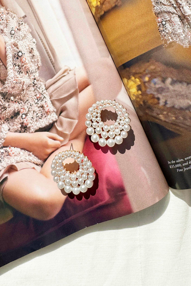 Could You Be Loved Earrings - White for women