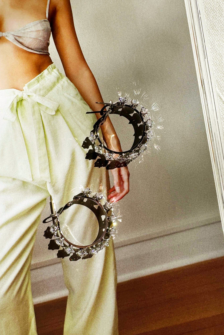 Cuddle Me Earrings - Silver for women