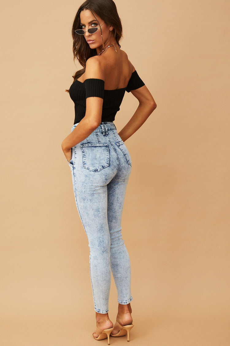Double Standards Denim Jeans - Blue for women