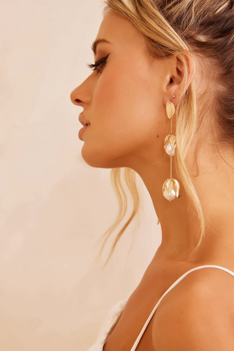 Dream Of Me Earrings - White Gold for women