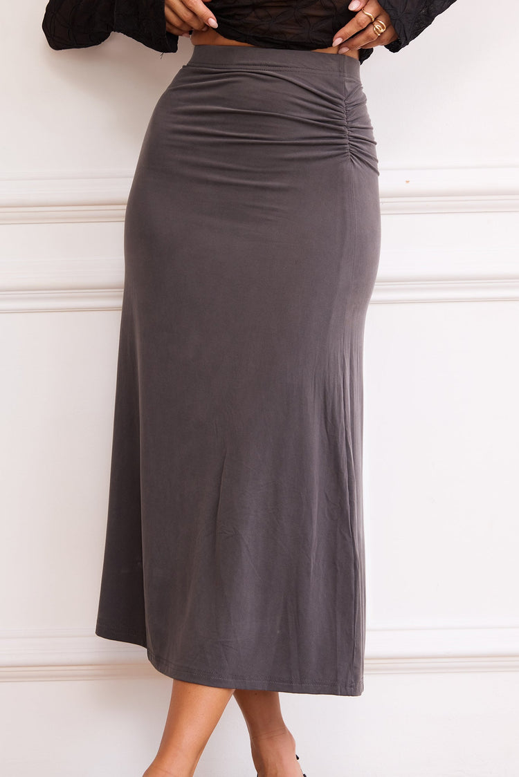 Front Runner Midi Skirt - Grey for women