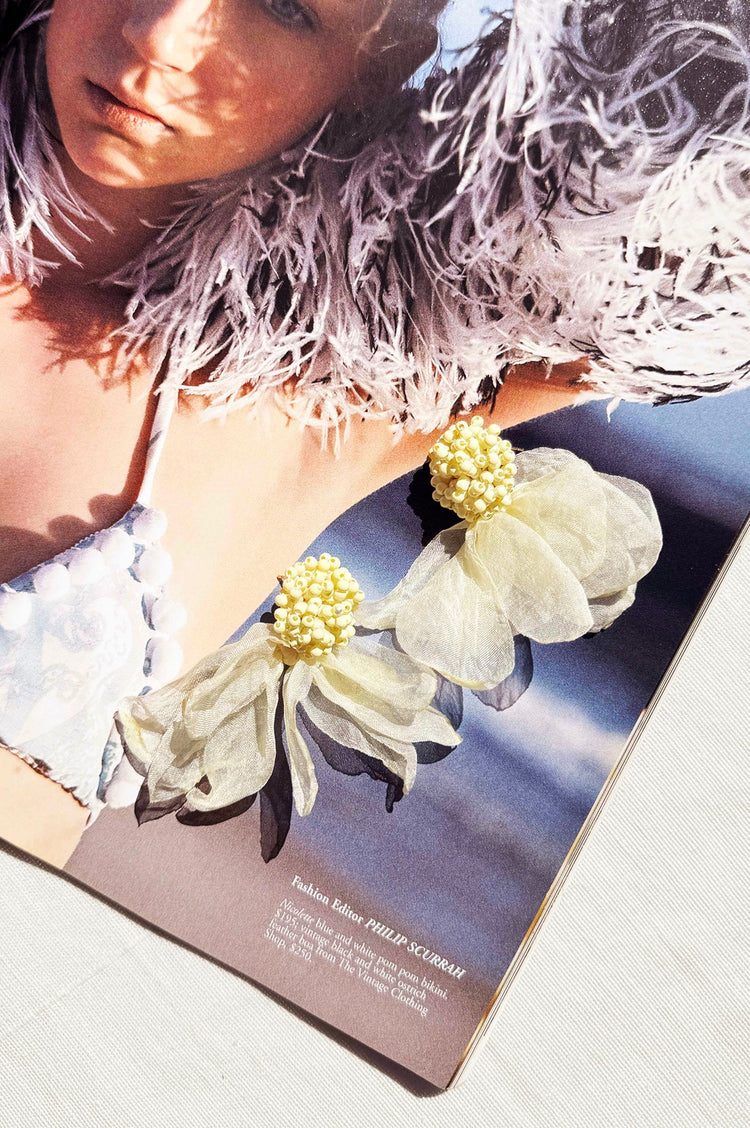 Heaven Sent Earrings - Ivory for women