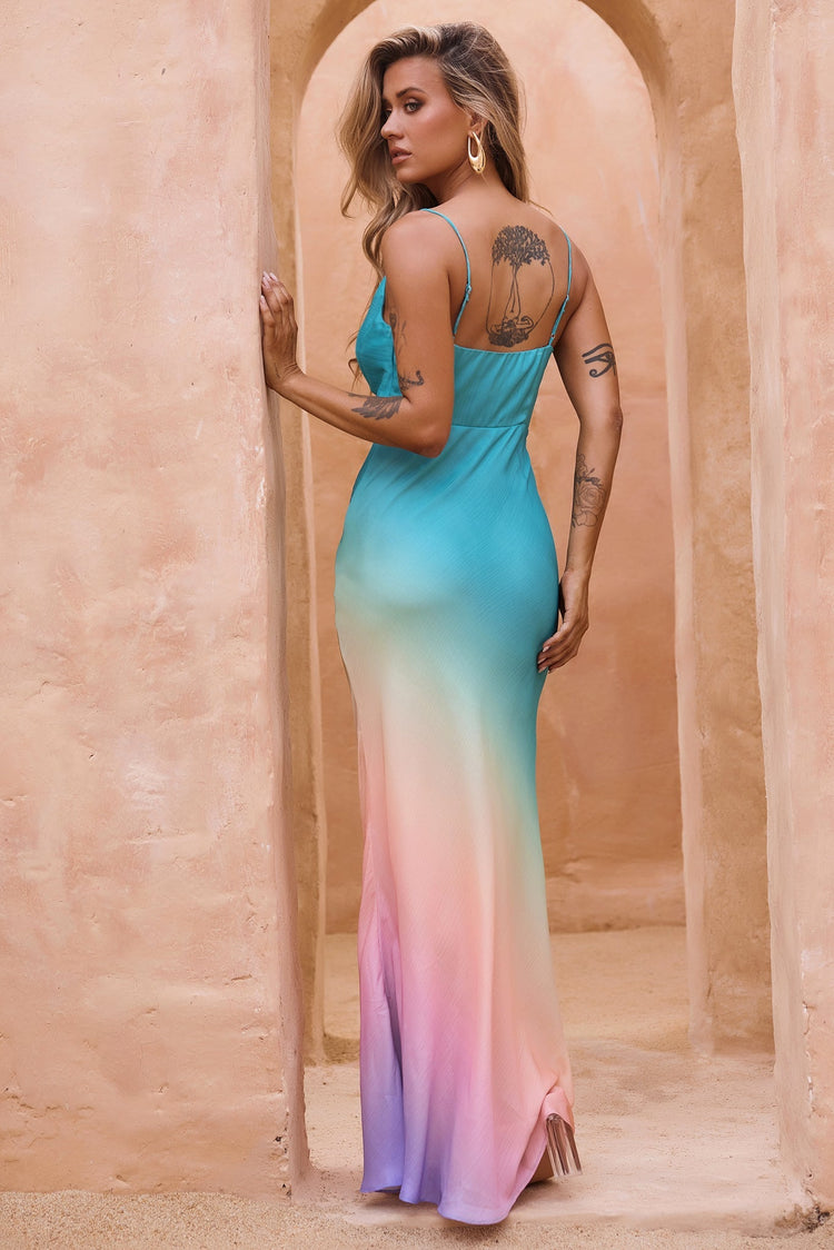 Hutch The Ridge Maxi Dress - Ocean Multi for women
