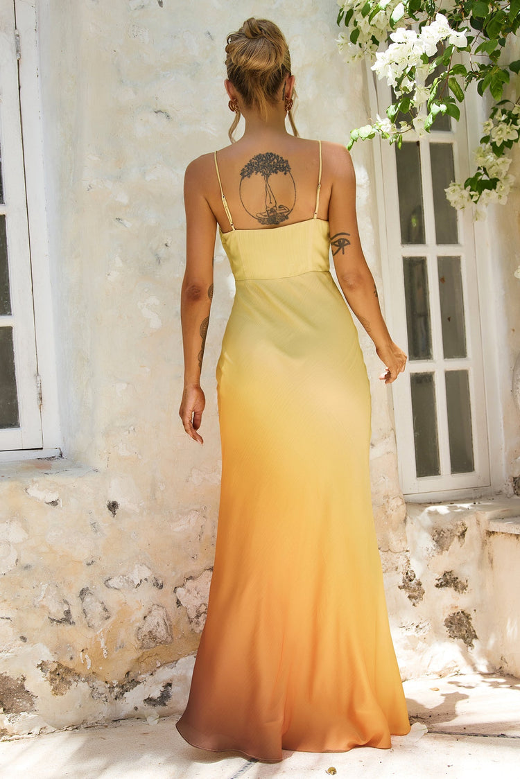 Hutch The Ridge Maxi Dress - Sunset Multi for women