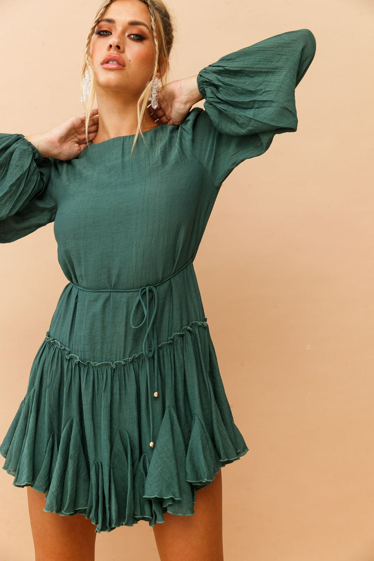 In The Bare Dress - Green for women
