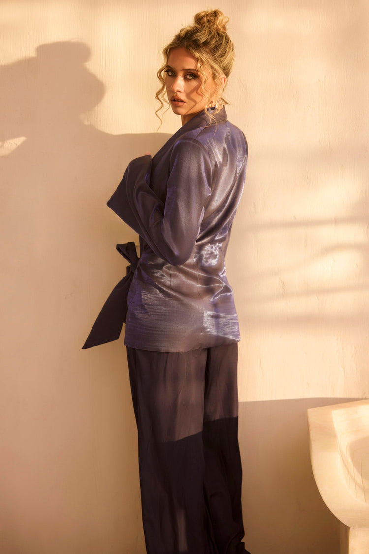 In The Movement Blazer - Blue for women