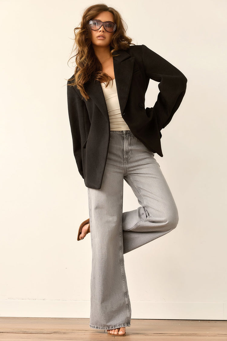 Investment Piece Coat Blazer - Black for women