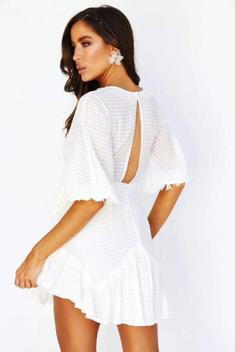 Isabelle Mini Dress - White for women