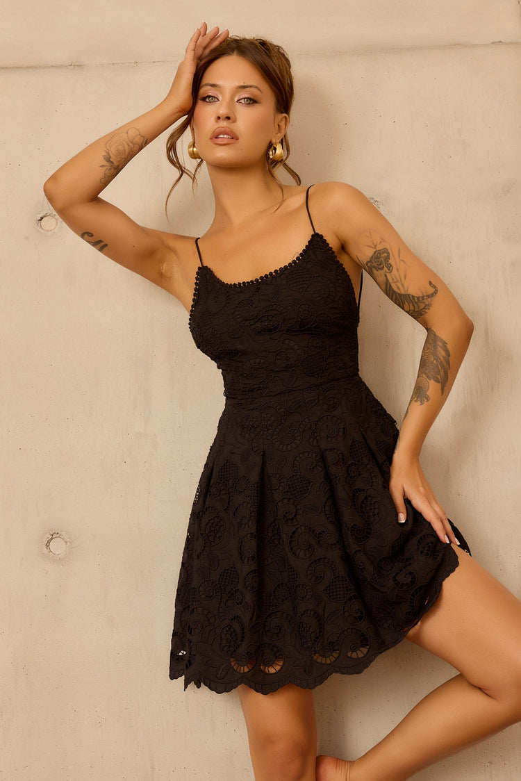 Last Moment Mini Dress - Black for women
