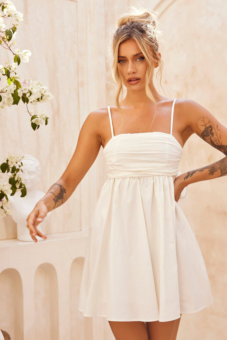 Little Touch Mini Dress - White for women