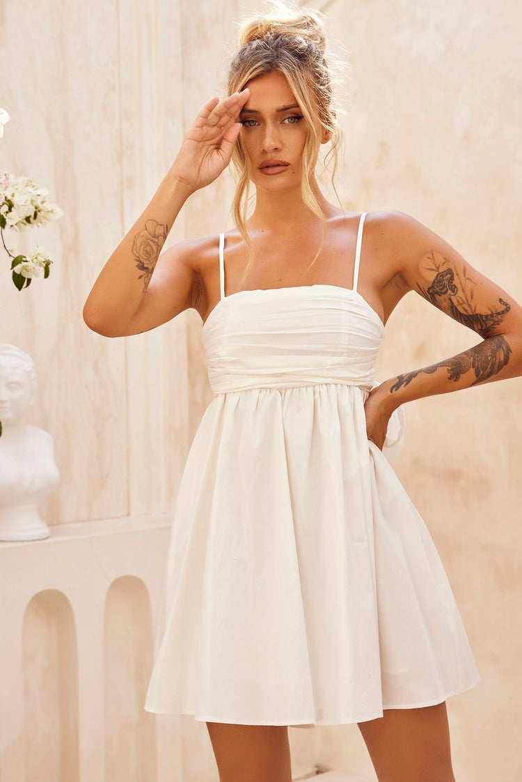 Little Touch Mini Dress - White for women