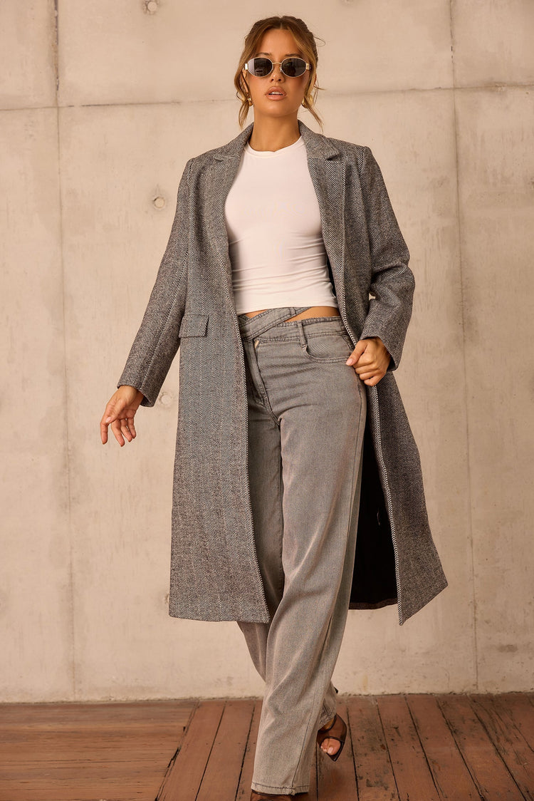 Lizzie Coat - Charcoal for women