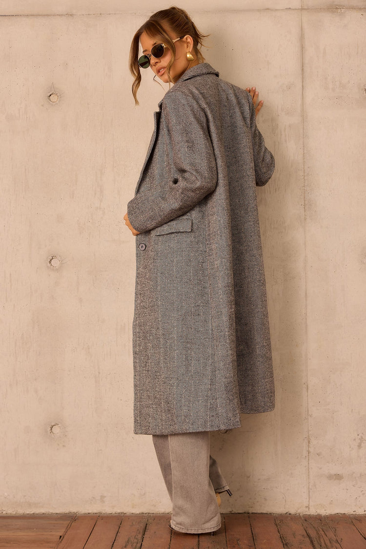 Lizzie Coat - Charcoal for women