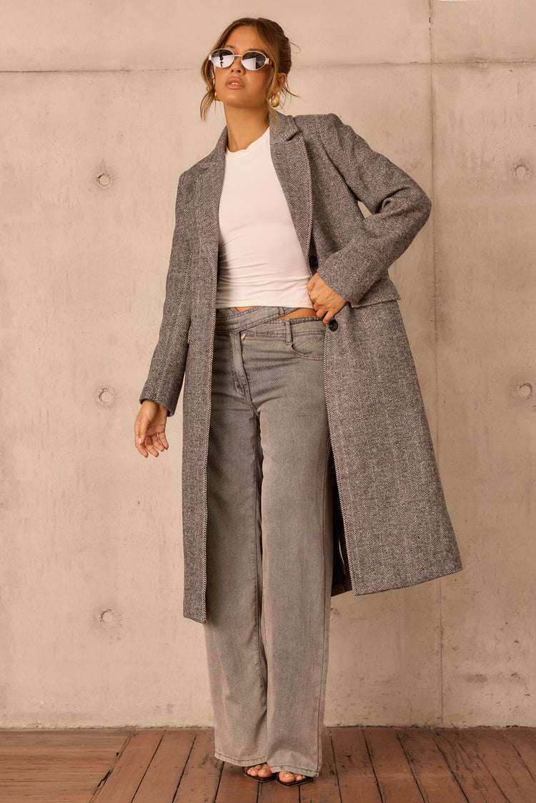 Lizzie Coat - Charcoal for women