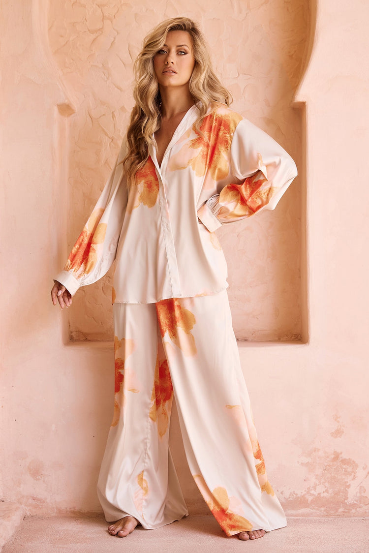 Love Based Pants - Orange for women