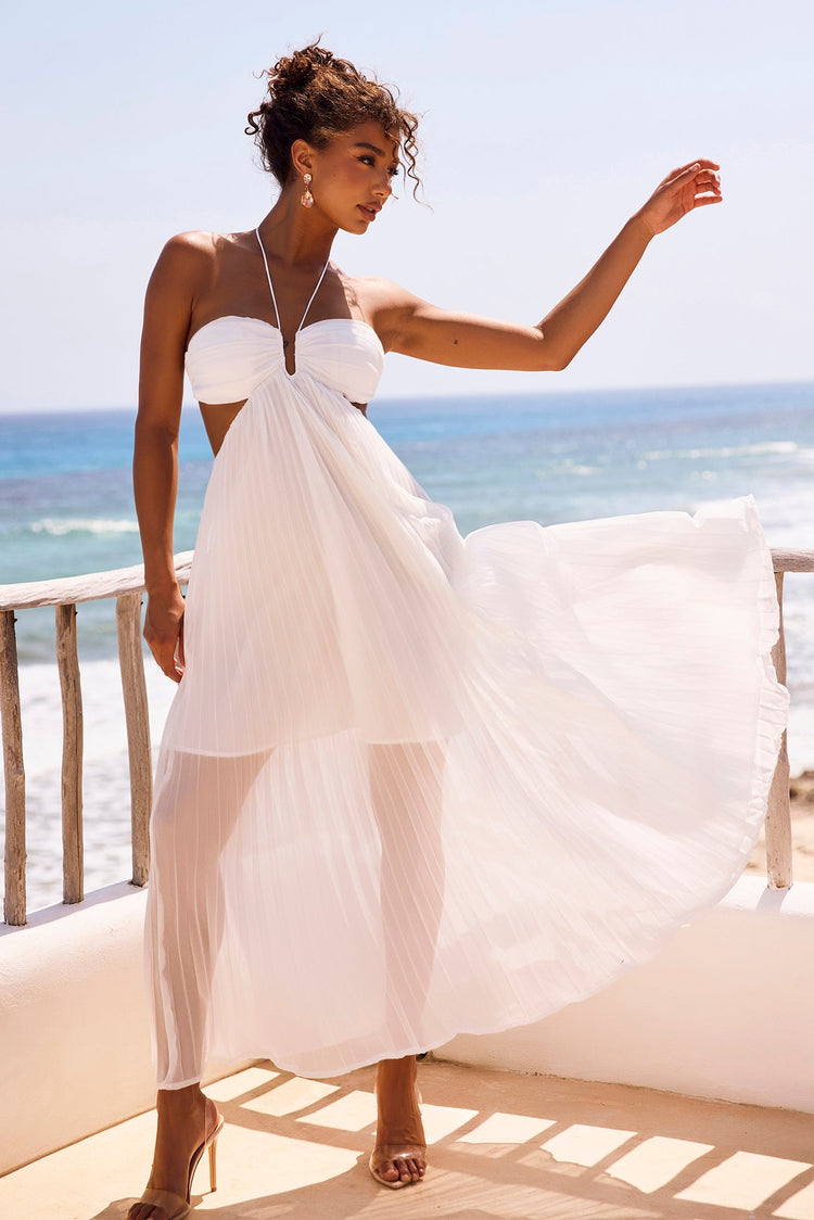 Martini Maxi Dress - White for women