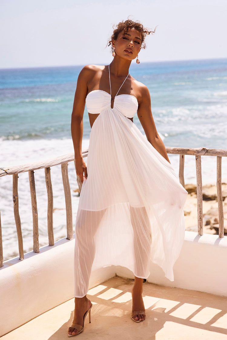 Martini Maxi Dress - White for women