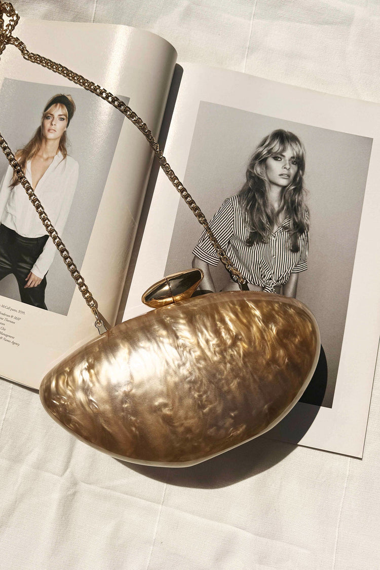Mesmerising Magic Clutch Bag - Champagne for women