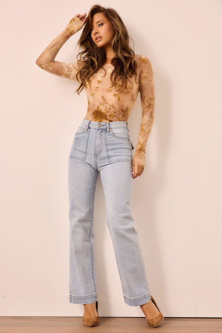 Musewave Denim Jeans - Washed Blue for women