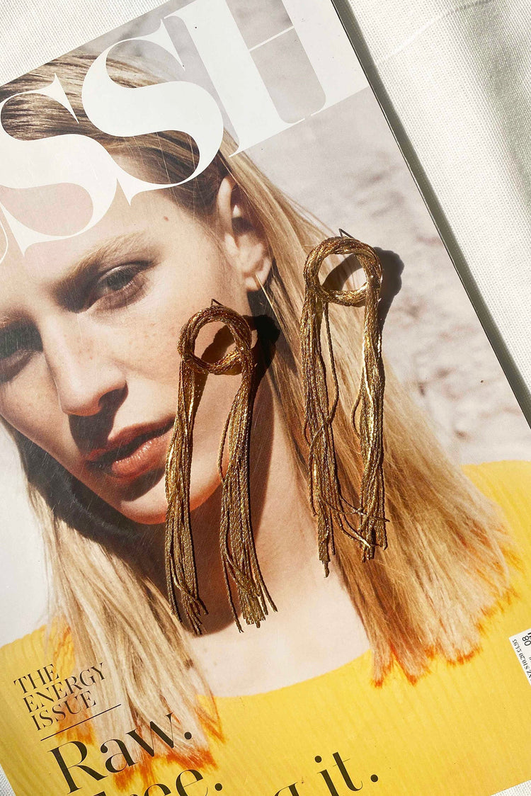 One Finely Earrings - Gold for women