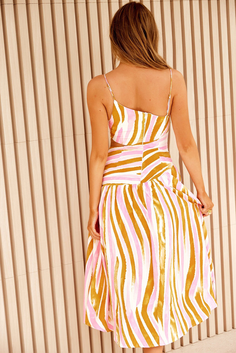 Opening Act Maxi Dress - Pink for women