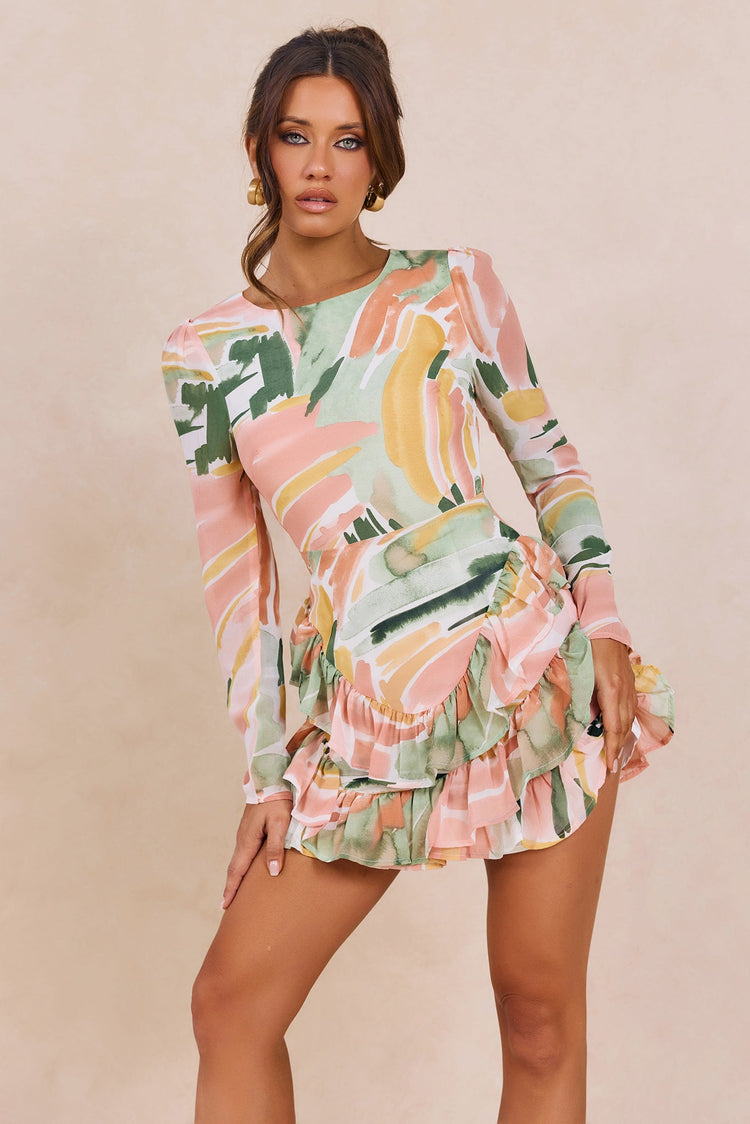 Picaso Dress - Green for women