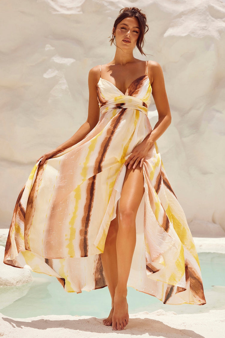 tan mermaid dress Long Embellished-Lace Mermaid Prom Dress