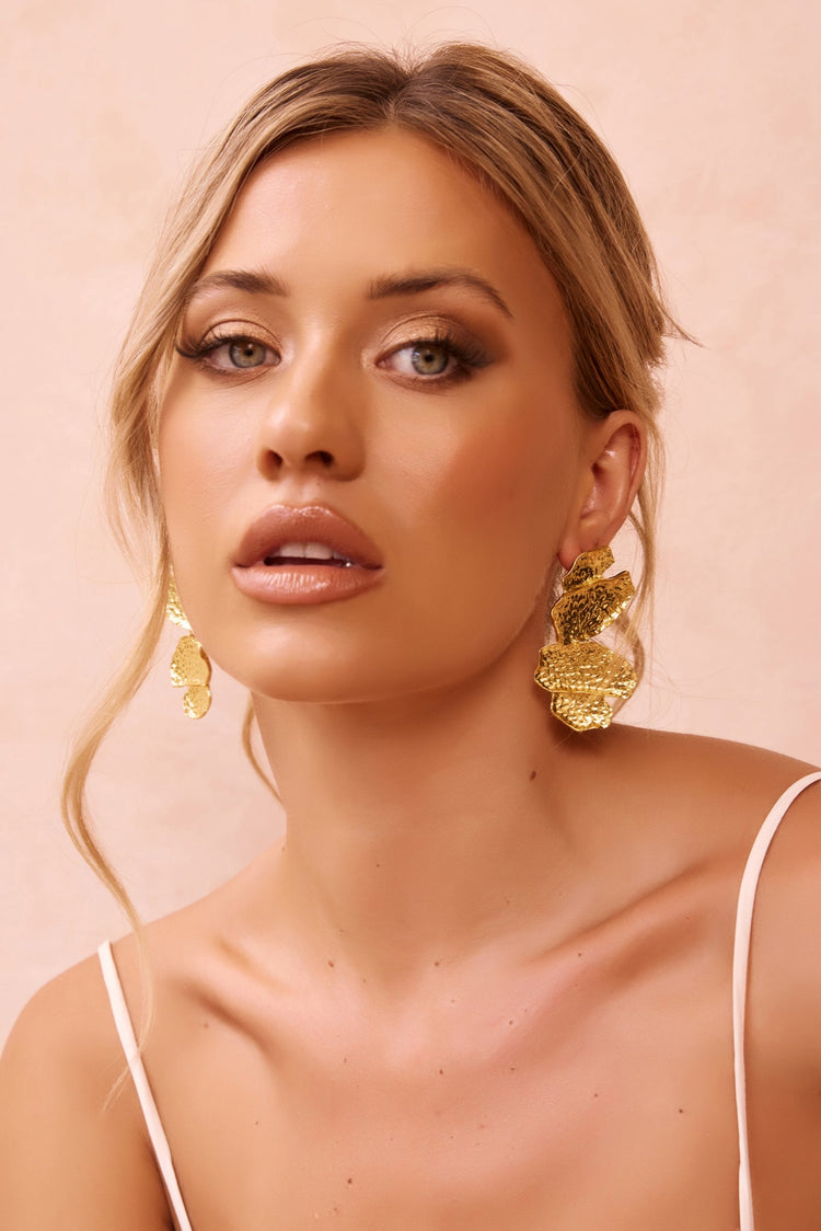 Real Drift Earrings - Gold for women