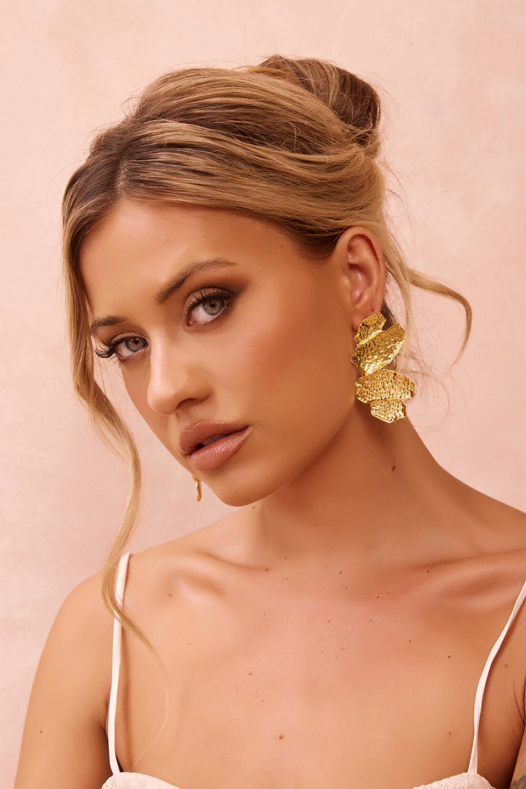 Real Drift Earrings - Gold for women