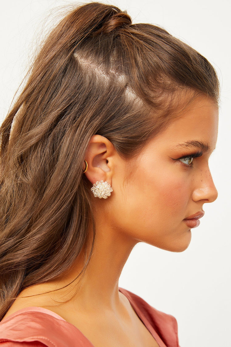 Sanctuary of Love Earrings - Clear for women