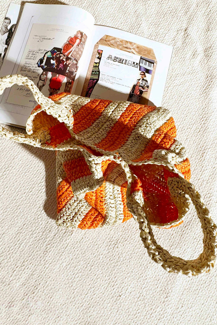 Secret Kisses Bag - Orange Beige for women