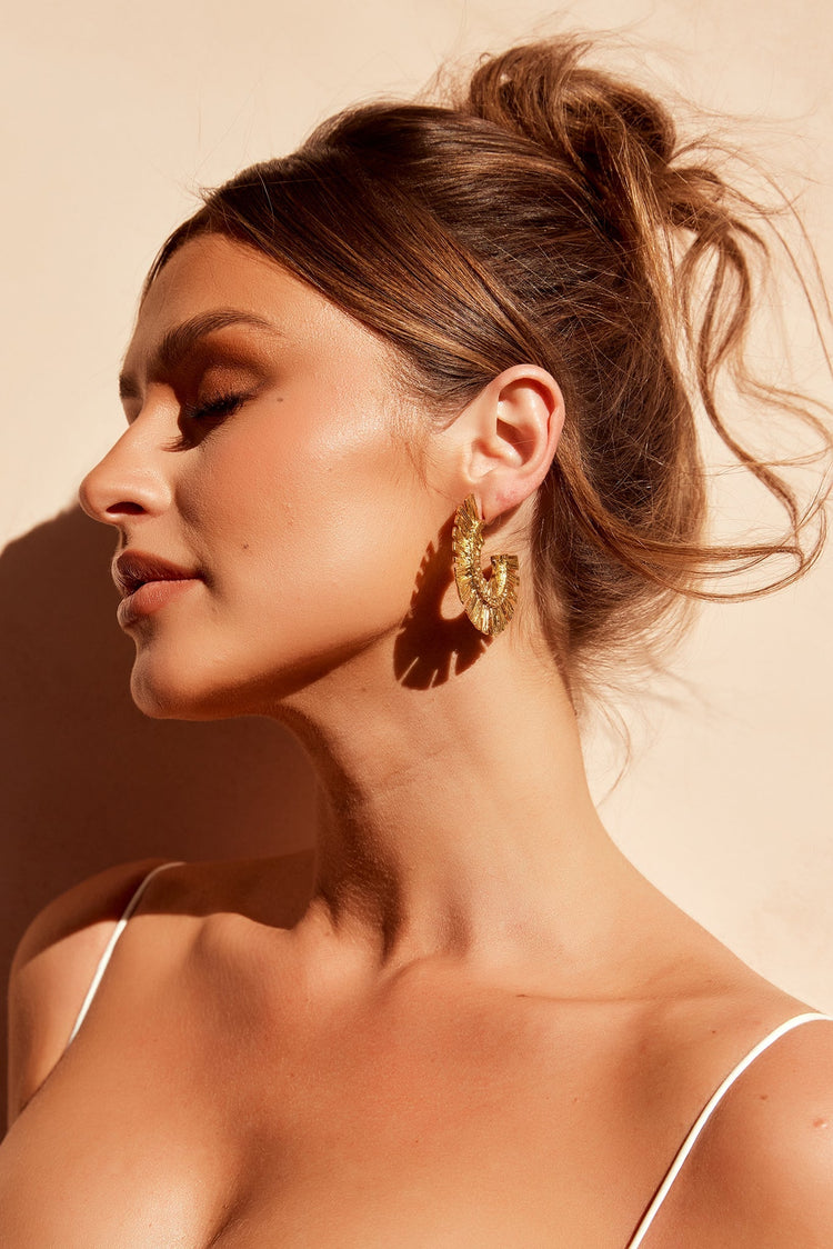 Serra Earrings - Gold for women