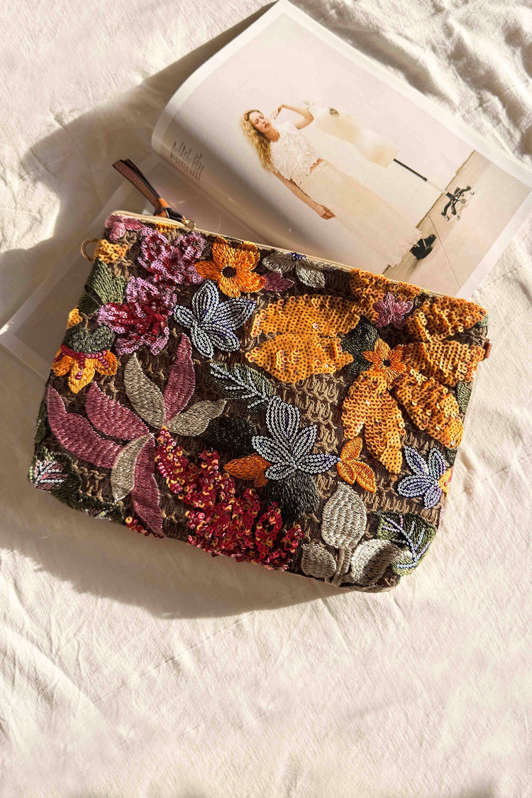 Solstice Weave Bag - Orange Multi for women
