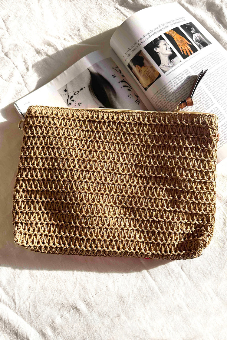 Solstice Weave Bag - Orange Multi for women