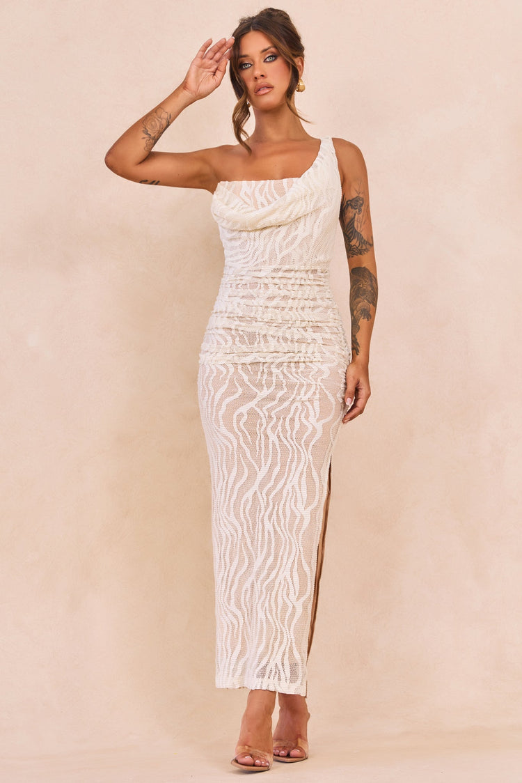 Spotlight Lace Maxi Dress - Ivory for women